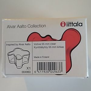 Iittala Votive Candle Holder - Alvar Aalto NIB